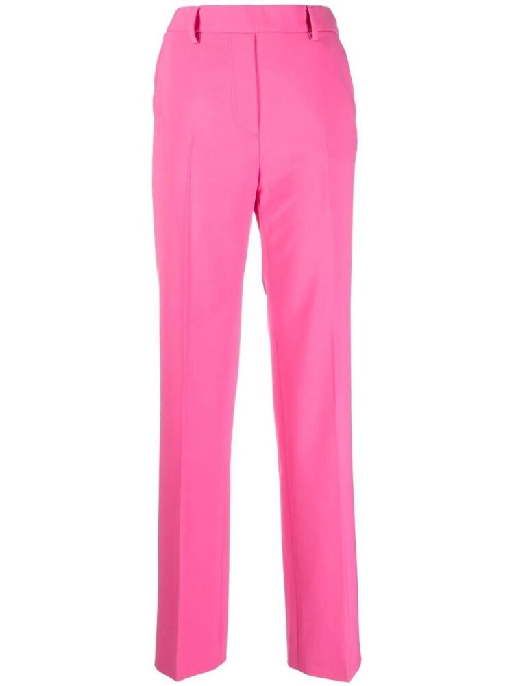 Nº21 high-waisted straight-leg trousers - Pink Cover