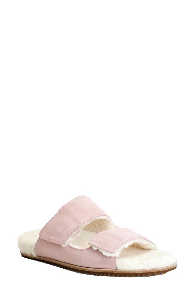 Revitalign Amelia Faux Fur Lined Slide Slipper in Pink Cover