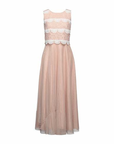 D. exterior Woman Maxi dress Blush Polyester, Cotton, Polyamide, Elastane Cover