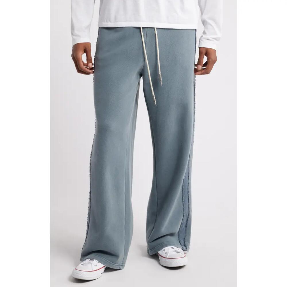 Elwood Metal Cotton Terry Sweatpants in Slate Cover