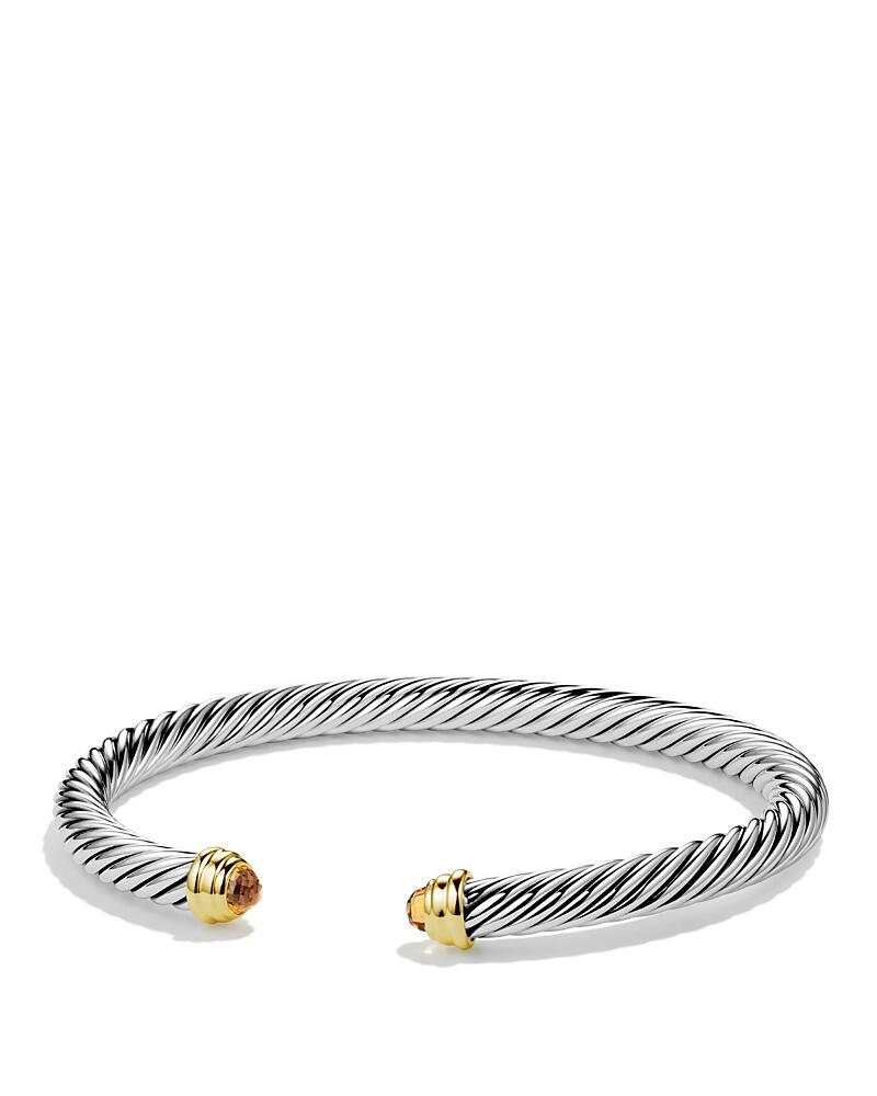 David Yurman Cable Classics Bracelet with Citrine and Gold, 5mm Cover