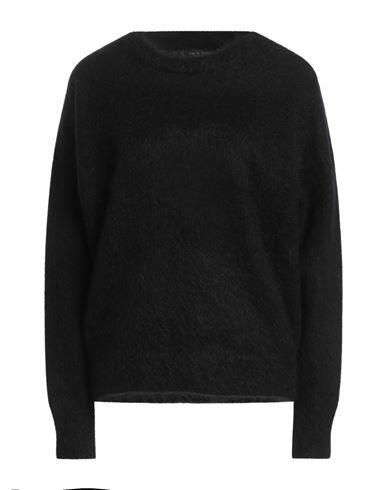 Rag & Bone Woman Sweater Black Mohair wool, Wool, Polyamide, Elastane Cover