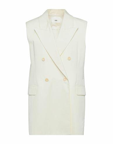 Solotre Woman Blazer Ivory Cotton Cover