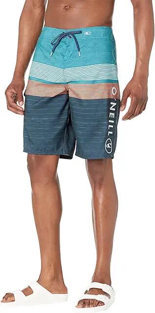 O'Neill Santa Cruz Printed Boardshorts (Ocean) Men's Swimwear Cover