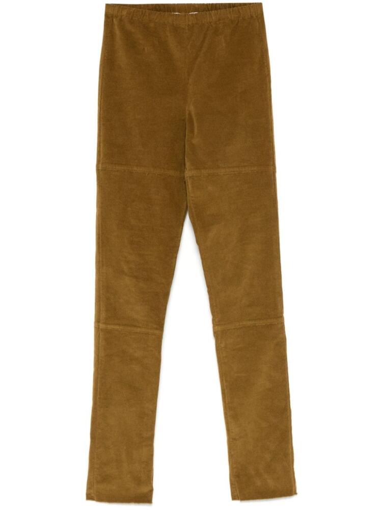 Kristensen Du Nord corduroy leggings - Brown Cover