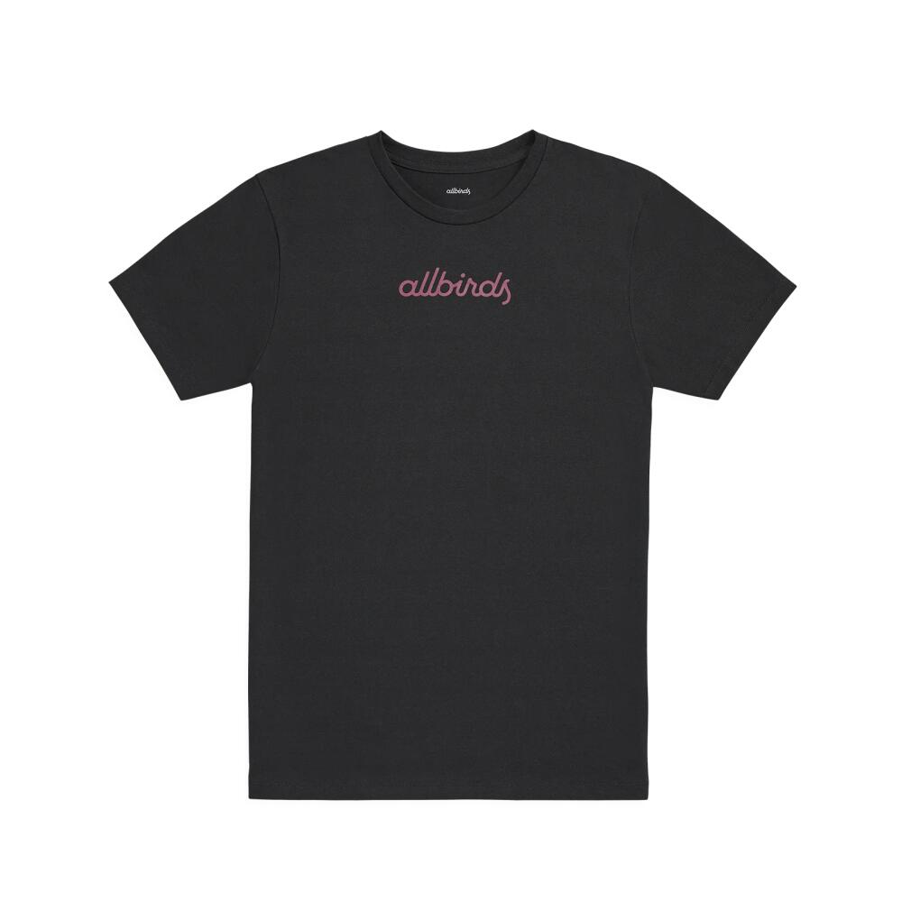 Allbirds Men's Recycled Tee, Logo - Natural Black Cover