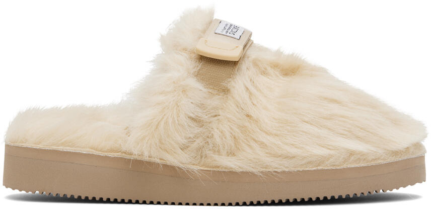 SUICOKE Beige ZAVO-2EU Slippers Cover