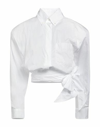 Alexandre Vauthier Woman Shirt White Cotton Cover