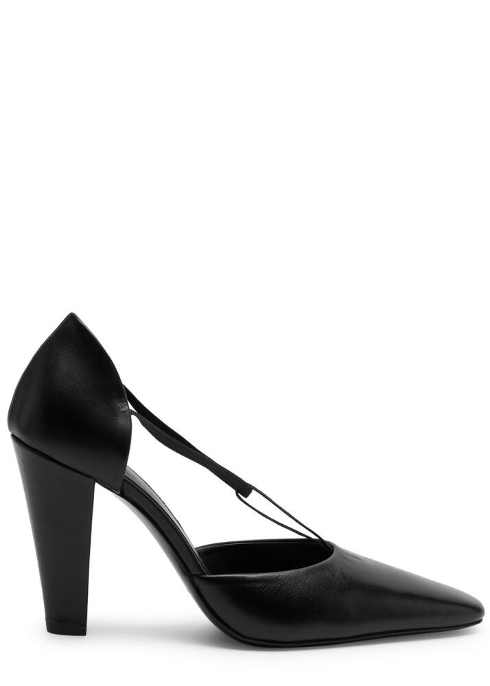 Toteme 100 Leather Pumps - Black Cover