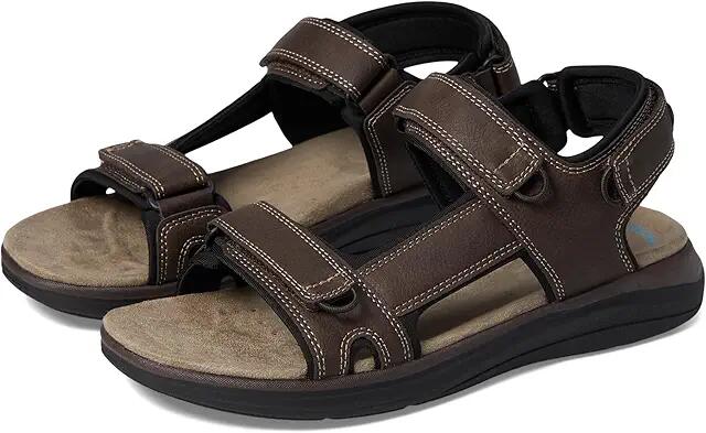 Dockers Bradburn (Dark Brown/Black) Men's Sandals Cover