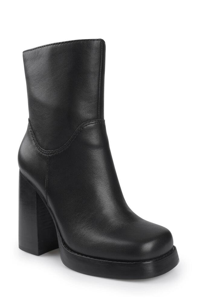 Candie's Glam Bootie in Black Leather Cover