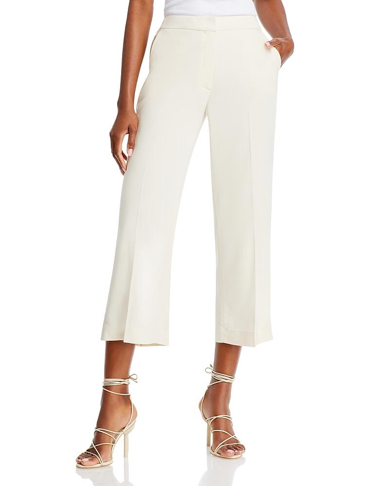 T Tahari Braided Detail Cropped Pants Cover