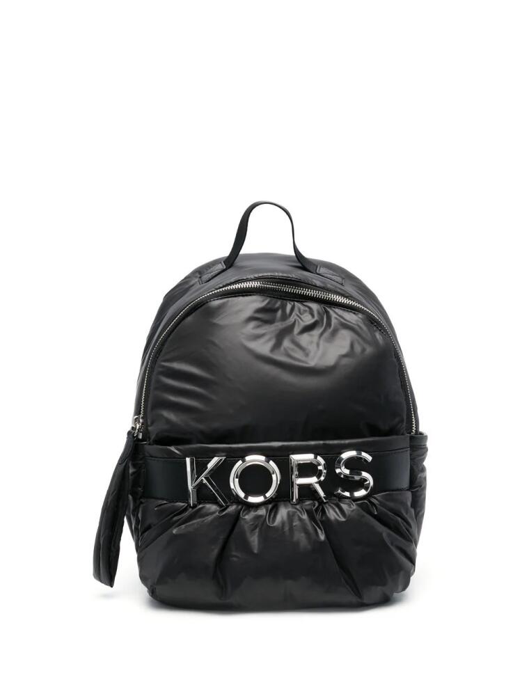 Michael Michael Kors Leonie logo-lettering backpack - Black Cover