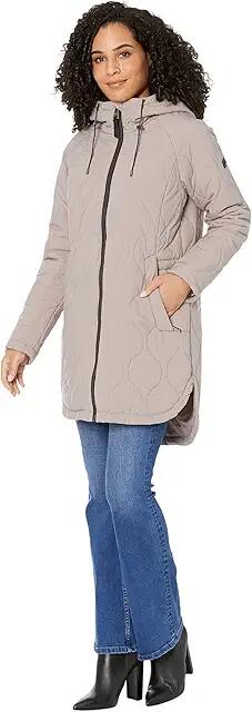 DKNY Onion Quilt Jacket (Thistle) Women's Jacket Cover