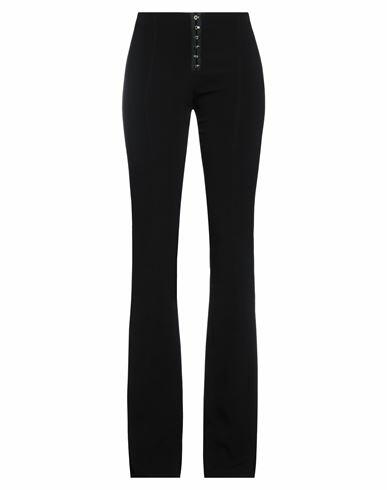 Blumarine Woman Pants Black Viscose, Acetate, Elastane Cover