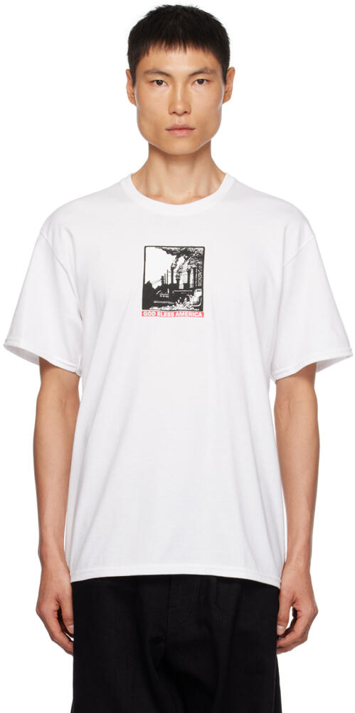 Noah White 'God Bless' T-Shirt Cover