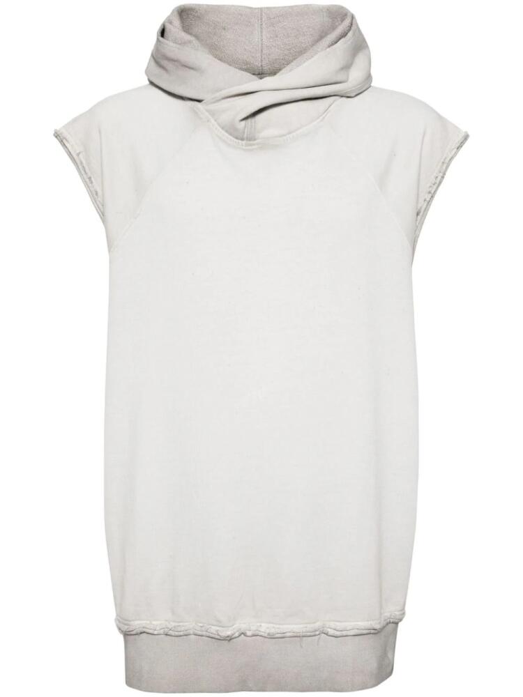 Julius sleeveless hoodie - Grey Cover