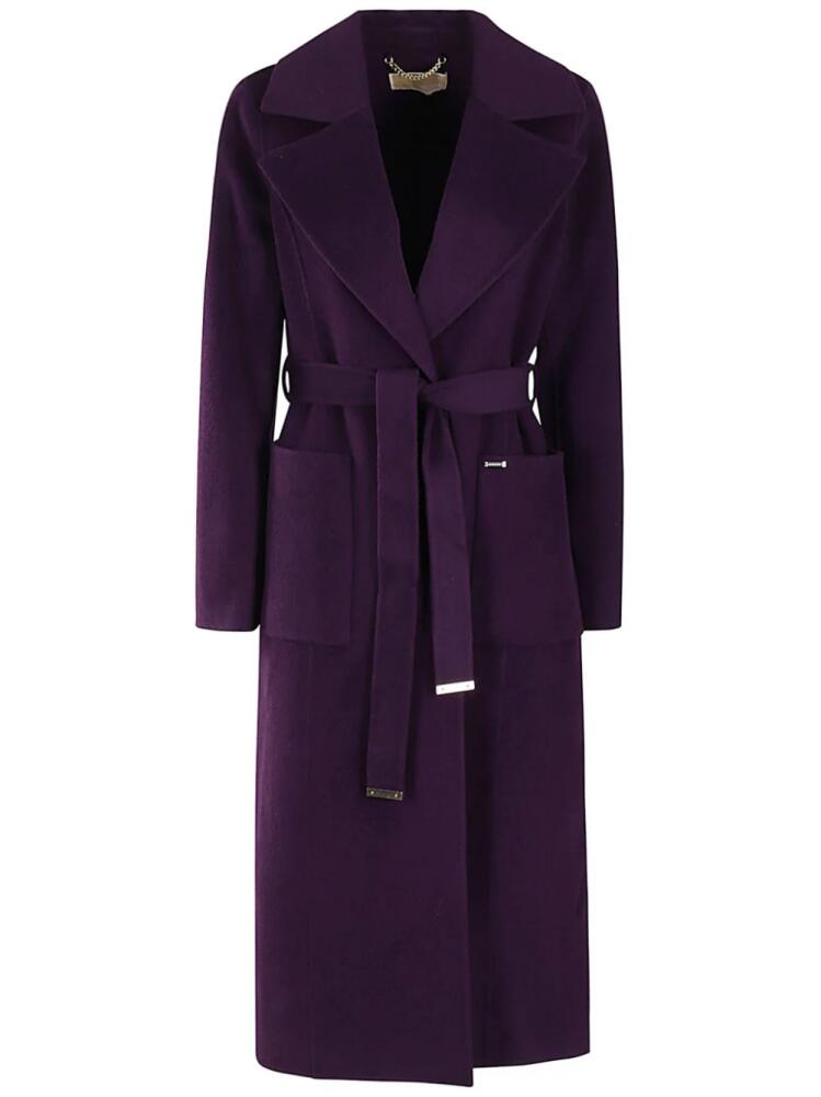 Michael Michael Kors wool coat - Purple Cover