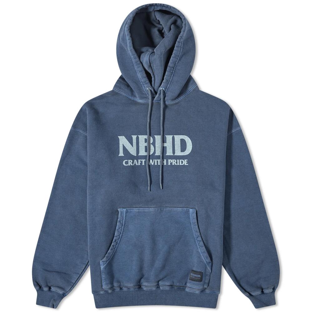 Neighborhood Men's Pigment Dyed Hoodie in Navy Cover