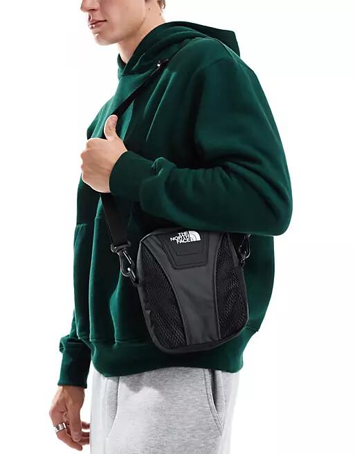 The North Face Y2K cross-body bag in black and gray Cover