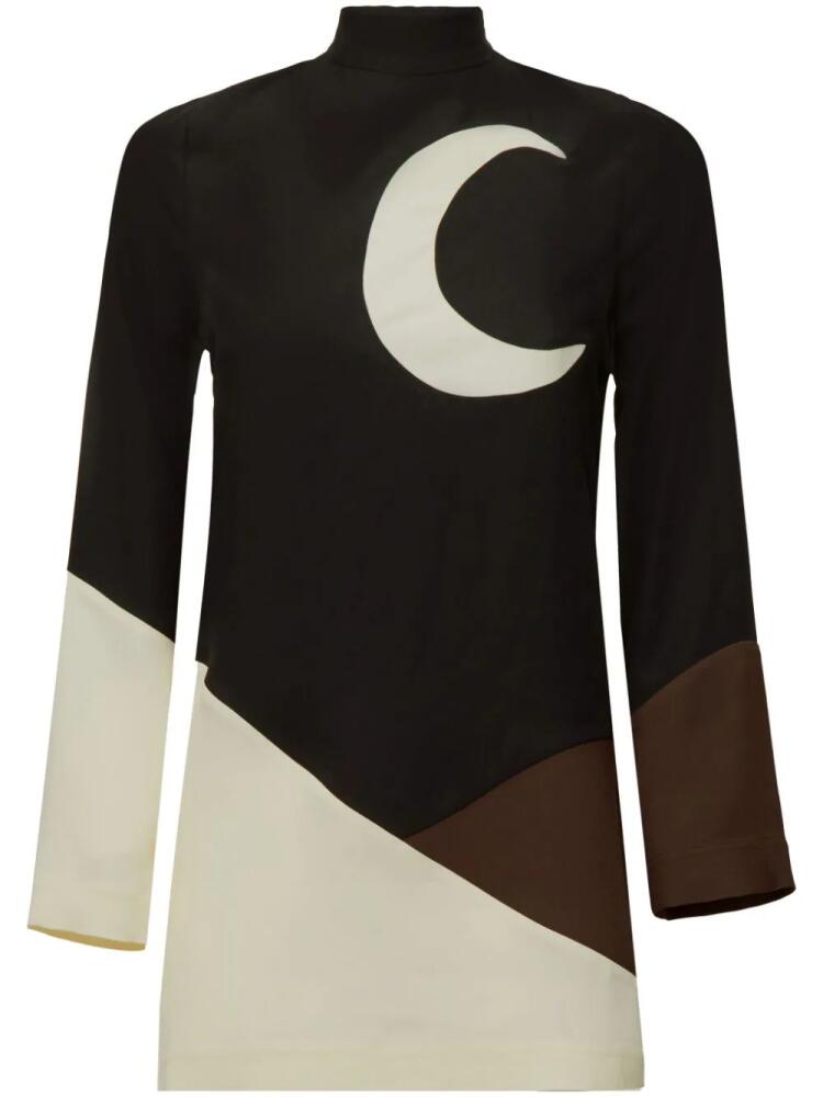 Taller Marmo Empty Quarter mini dress - Black Cover