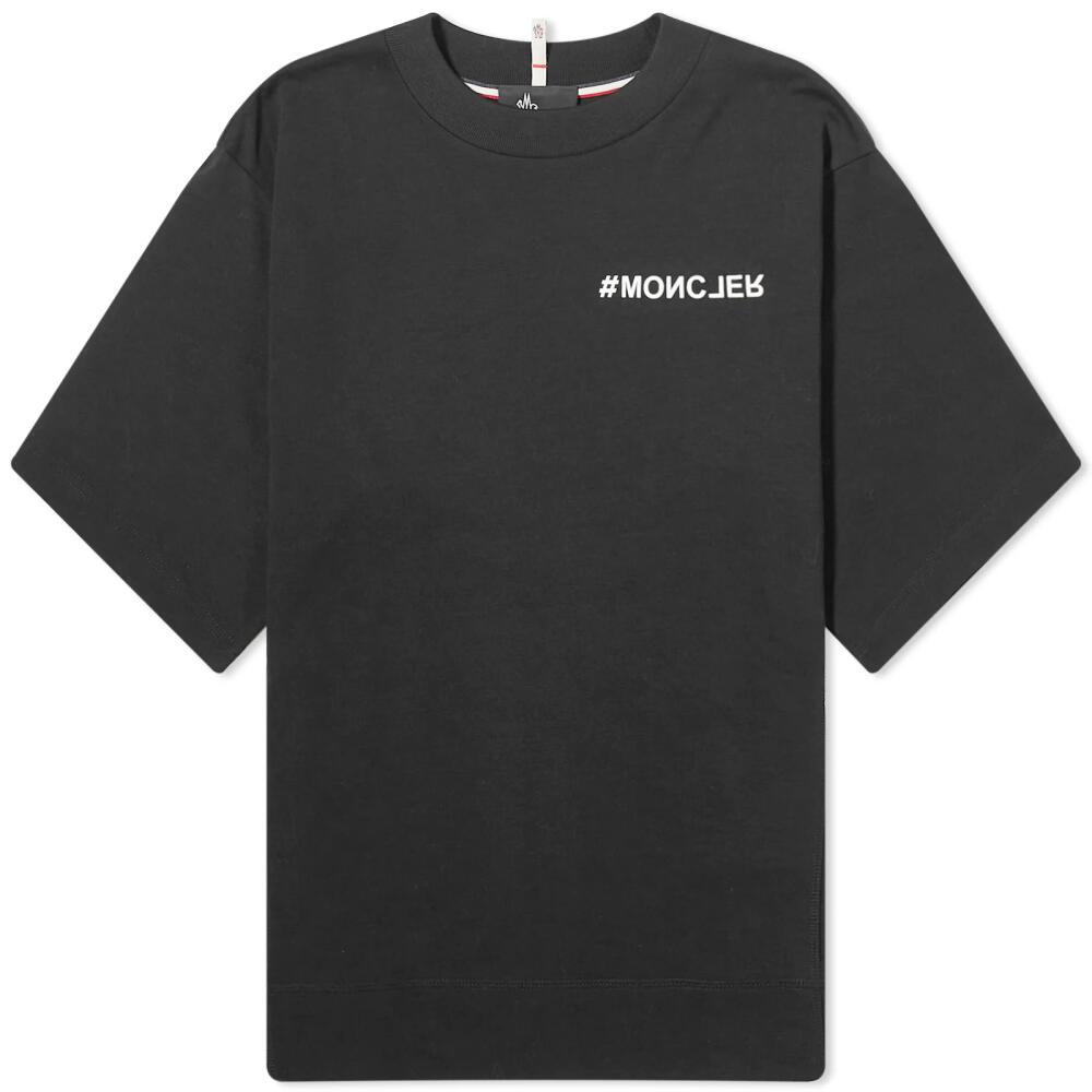 Moncler Grenoble Women's Logo T-Shirt in Black Cover