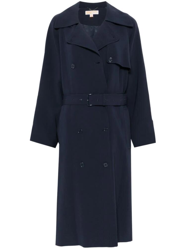 Michael Michael Kors Dolman trench coat - Blue Cover