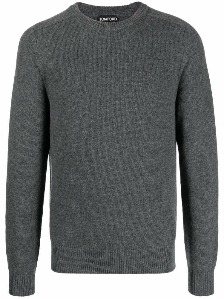 TOM FORD cashmere knitted jumper - Grey Cover