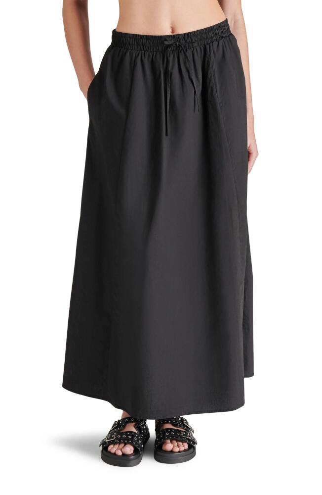 Steve Madden Sunny Cotton Maxi Skirt in Black Cover