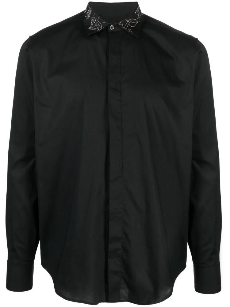 John Richmond Ibum long-sleeve shirt - Black Cover