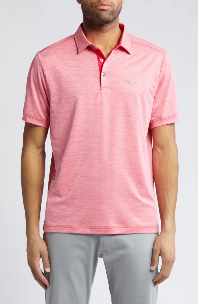 Tommy Bahama San Raphael IslandZone Performance Polo in Pink Plumeria Cover