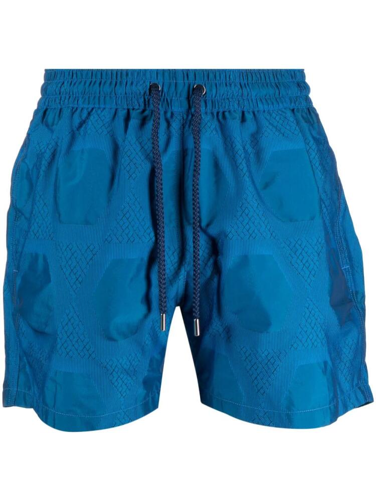 Frescobol Carioca elasticated-waist shorts - Blue Cover