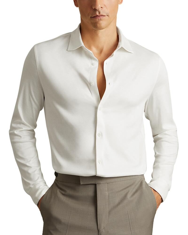 Reiss Viscount Slim Fit Button Front Shirt Cover