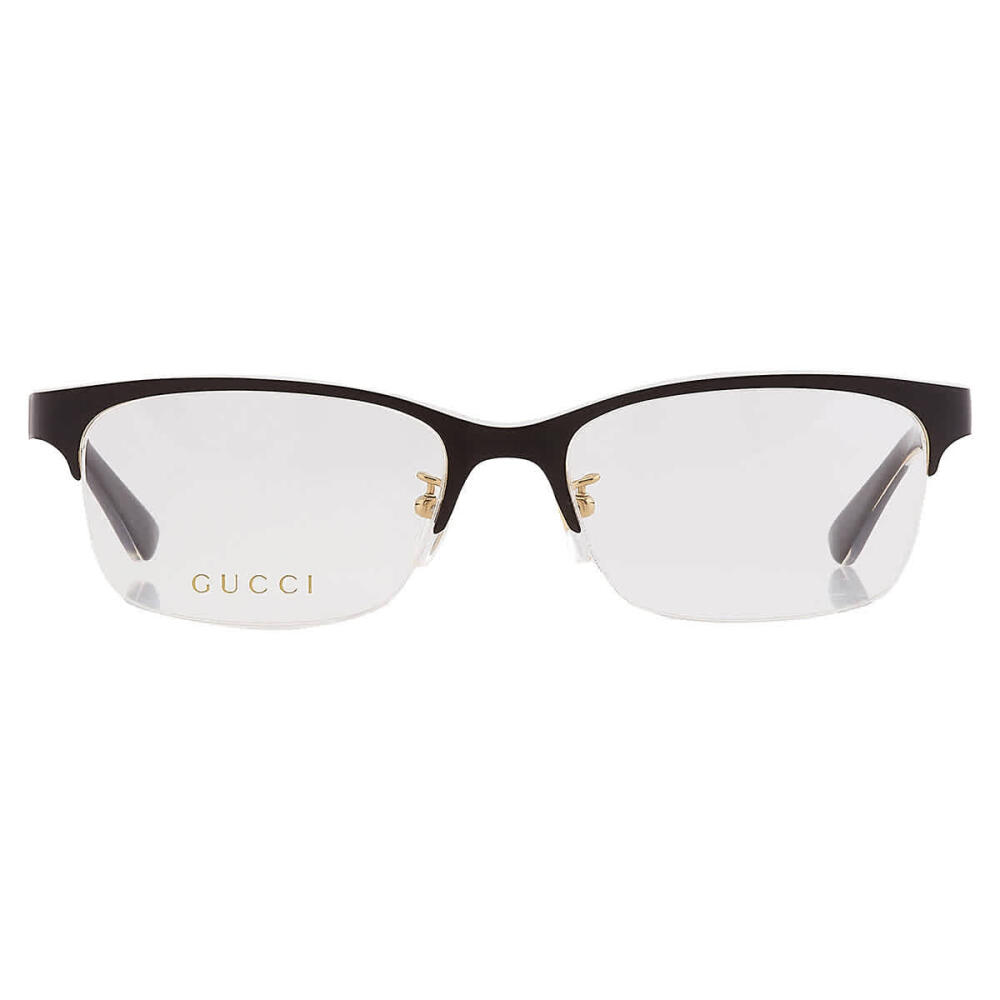 Gucci Demo Rectangular Titanium Mens Eyeglasses Cover