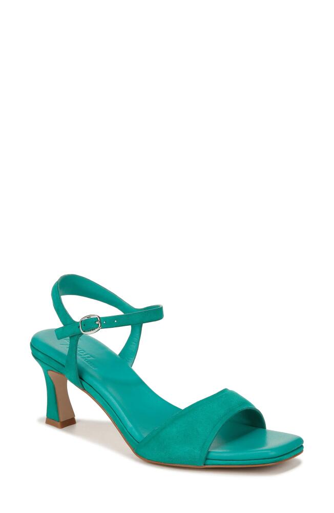 27 EDIT Naturalizer Grace Ankle Strap Sandal in Jade Green Suede Cover