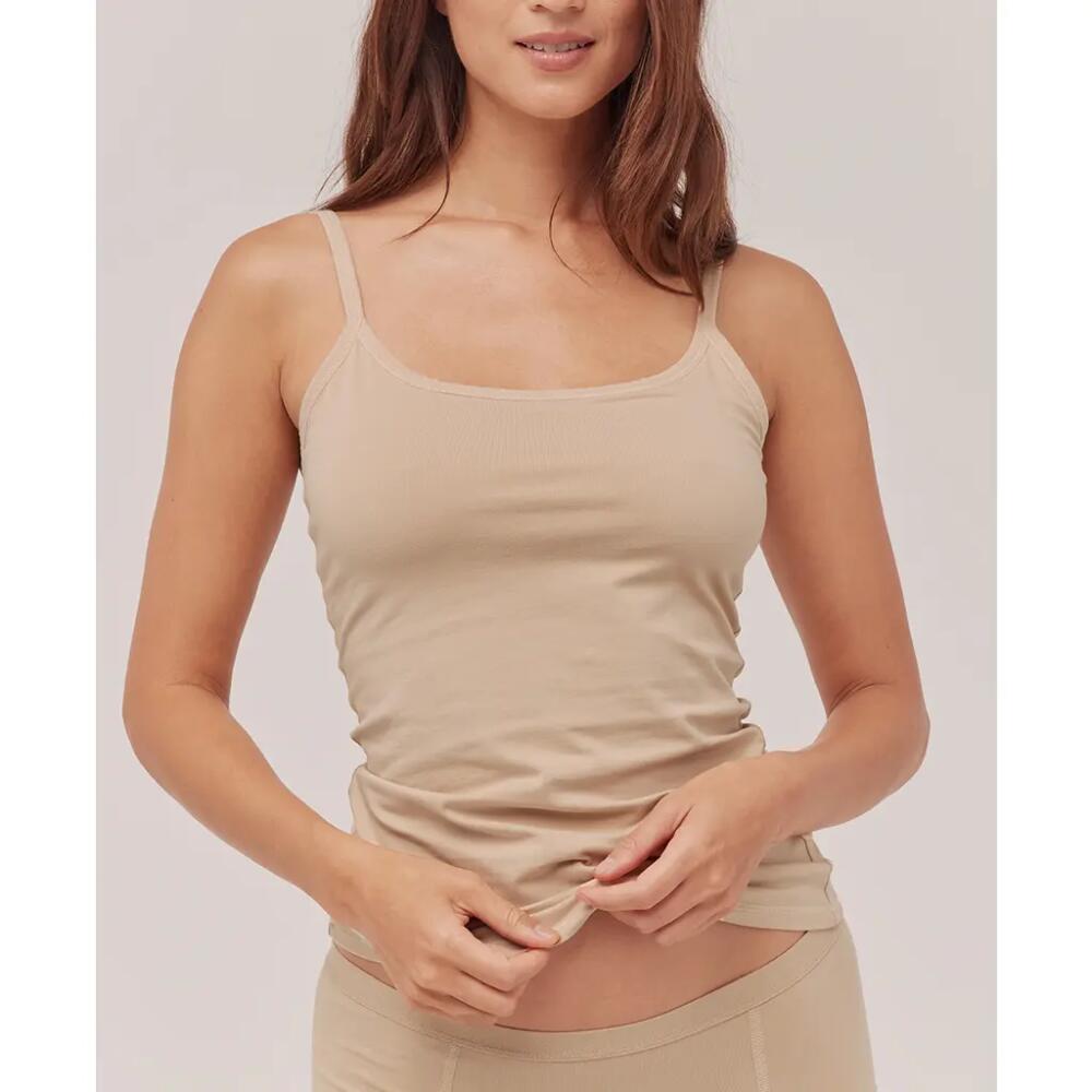 Pact Organic Everyday Shelf Bra Camisole 3-Pack in Favorites Cover