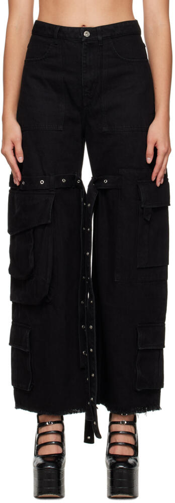 Marques Almeida Black Multipocket Jeans Cover