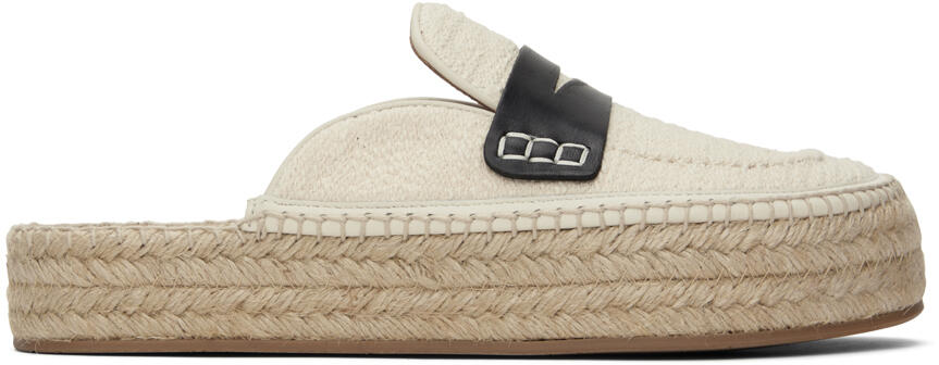 JW Anderson Beige Platform Espadrilles Cover