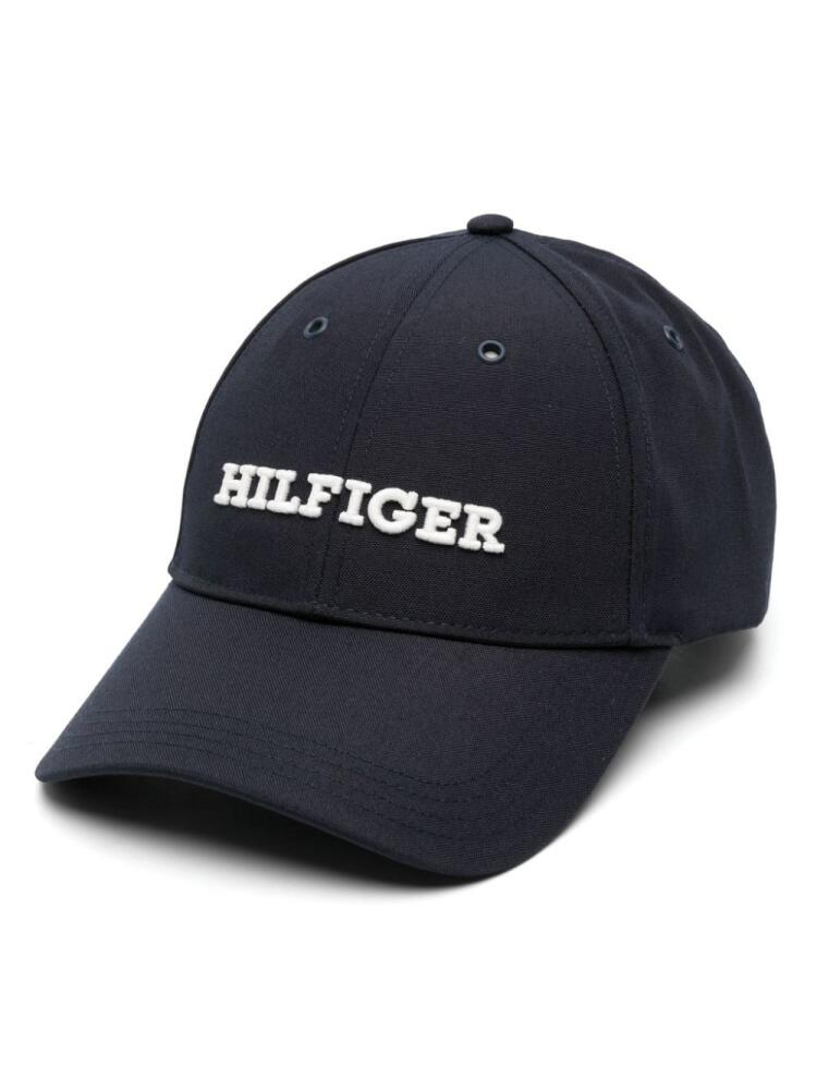 Tommy Hilfiger logo-appliqué baseball cap - Blue Cover