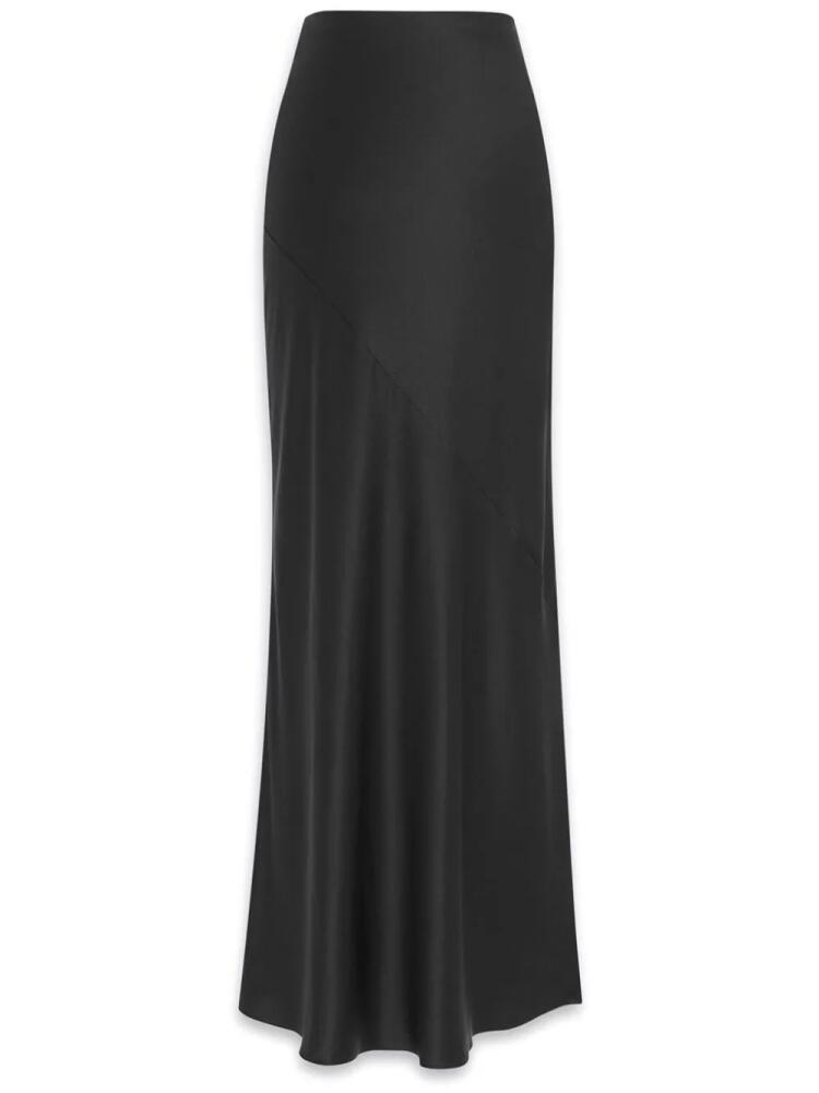 Saint Laurent silk maxi skirt - Black Cover