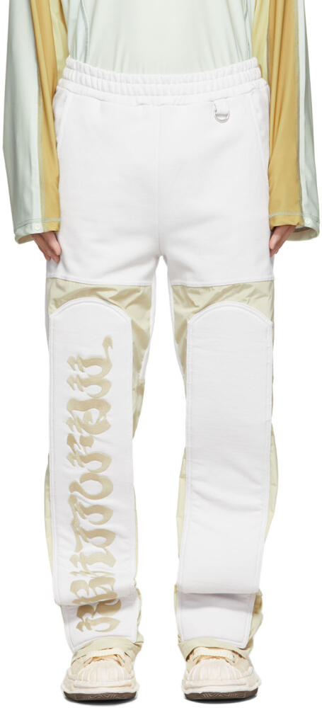 KUSIKOHC SSENSE Exclusive White Cotton Lounge Pants Cover