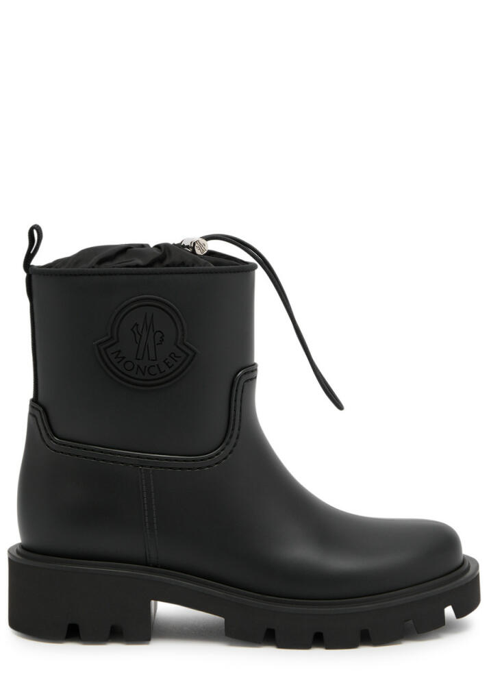 Moncler Kickstream Rubber Ankle Boots - Black Cover