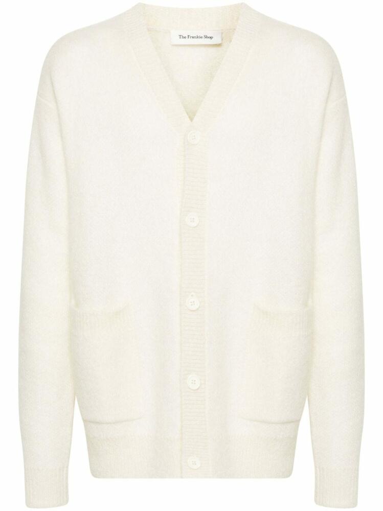 The Frankie Shop Lucas button-up cardigan - White Cover