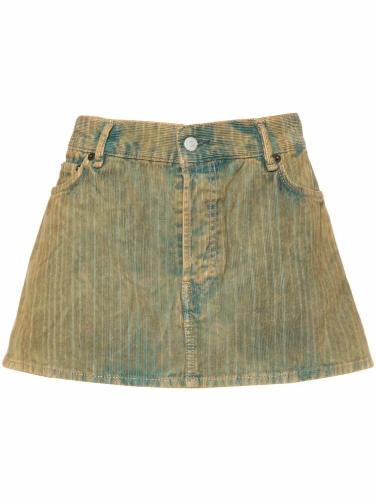 Acne Studios corduroy mini skirt - Brown Cover