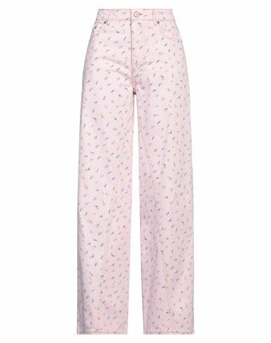 Ganni Woman Jeans Pink Organic cotton Cover