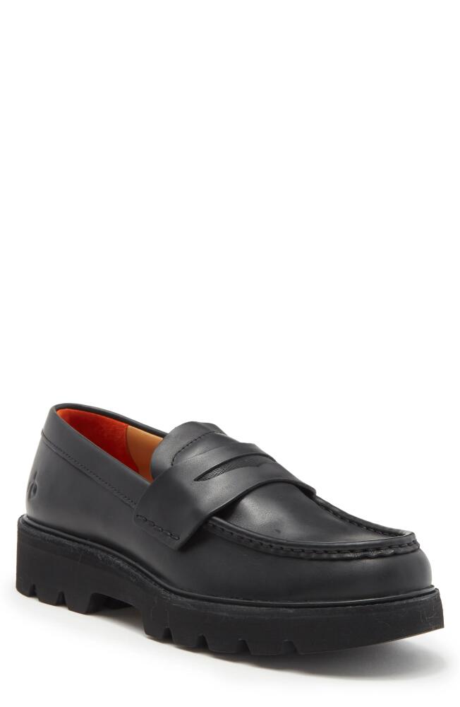 rag & bone Platform Penny Loafer in Black Cover