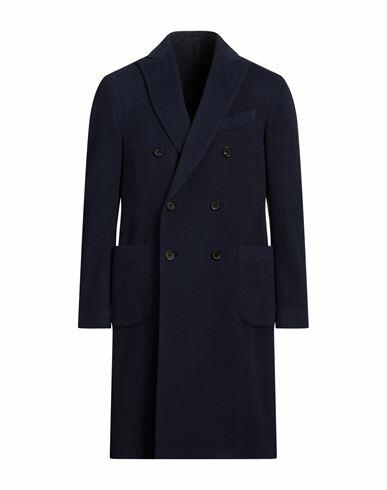 Lardini Man Coat Blue Cashmere Cover