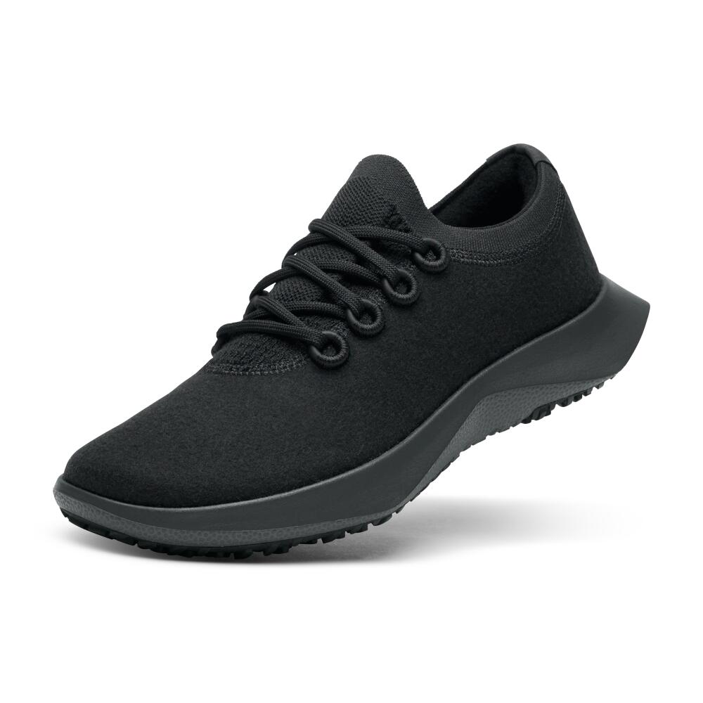 Allbirds Men's Wool Dasher Mizzles, Black Cover