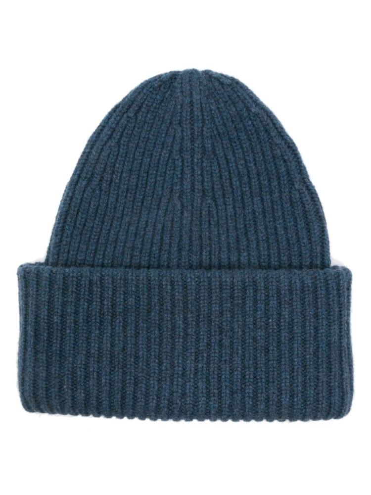 Eric Bompard cashmere beanie - Blue Cover