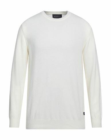 40weft Man Sweater Ivory Wool, Nylon Cover